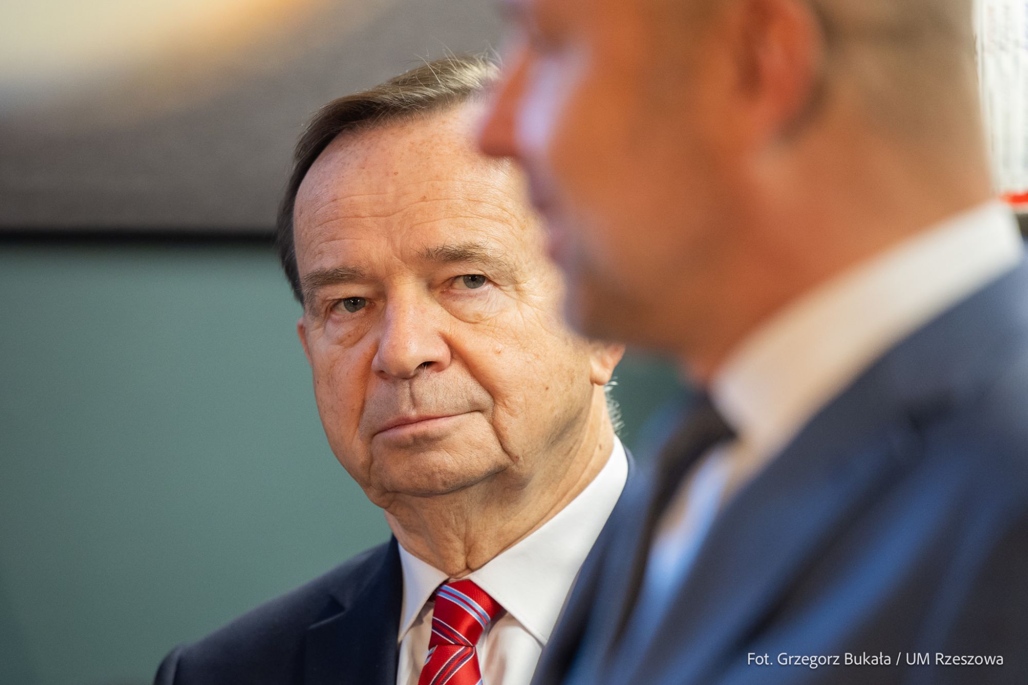 zdjęcie ze spotkania dot. budowy biblioteki wraz z centrum kongresowo-wystawienniczym w Rzeszowie, fot. Grzegorz Bukała